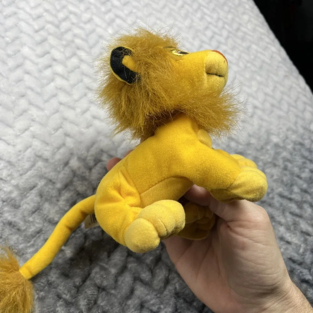 Disney Lion King 4 Plushies Collectible Toy Stuffies Simba x2/Rafiki/Mufasa 5.5" - Picture 13 of 14